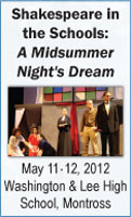 Shakespeare in the Schools highlight