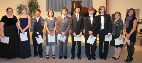 YAC 2012 Finalists.